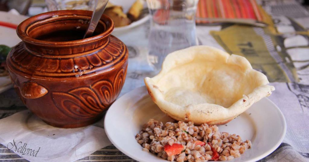 Каша от гречка с гъби